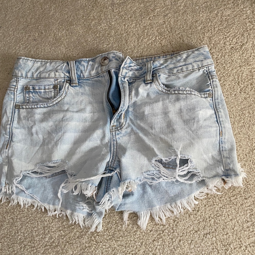 American Eagle denim shorts size 2